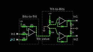 006 TernaryToBinary and BinaryToTernary Logic converter [upl. by Annasus]