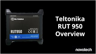 Teltonika RUT950 box opening and device walkthrough [upl. by Stanly]