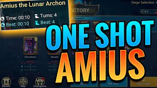 FUSHAN DESTROYS AMIUS IN 4 TURNS  Raid Shadow Legends [upl. by Asha]