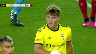 Aidan Morris vs RSL MLS week 6 [upl. by Notsirk940]