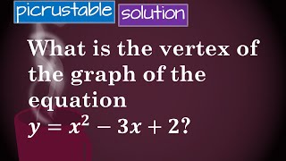 Completing the Square to find Vertex  College Algebra  Finite Math  No Calculator [upl. by Eimiaj]