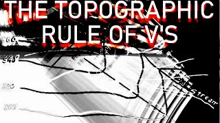 Rule of Vs  Topographic Maps  GEOEPOCHS E5 [upl. by Ydderf]