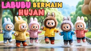 LAGU LABUBU BERMAIN HUJAN  LAGU ANAK INDONESIA labubu laguanakindonesia laguedukasi [upl. by Staffan]