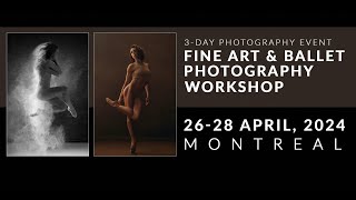 Ballet and Fine Art Nude Workshop  April 2628 2024  Montreal [upl. by Endor]