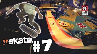 Winning X Games  SKATE 1 Lets Play Episode 7 PlaythroughStory [upl. by Arza]