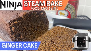 NINJA FOODI 15 in 1 STEAM BAKE GINGER CAKE [upl. by Rudin]