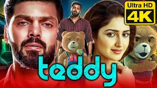 Teddy 4K ULTRA HD South Indian Comedy Hindi Dubbed Full Movie  Arya Sayyeshaa [upl. by Caffrey]