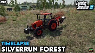 Purchase of Prinoth SF900 stump removal amp contracts  FS22 Timelapse Silverrun Forest  12 [upl. by Melita990]