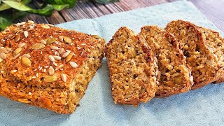 You Have To Try This Flourless Oatmeal Bread Recipe [upl. by Engamrahc]