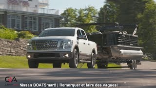 Remorquer avec le Nissan Titan  Nissan PathFinder  Nissan Armada  BOATsmart [upl. by Nitsed532]