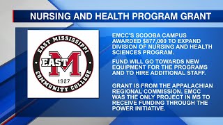 EMCC receives grant for funding nursing programs on campus [upl. by Leile]