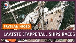 REPO Tall Ships Races beginnen aan laatste etappe naar Harlingen [upl. by Bergh]