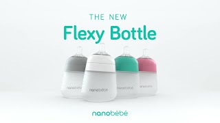 The Nanobébé Flexy Bottle  The Most Advanced Silicone Baby Bottle [upl. by Yert691]