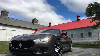 Maserati Quattroporte 2016 Review  TestDriveNow [upl. by Oigres882]