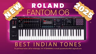 Roland Fantom o6 Indian Tones  Fantom 06 2025  Mohan Music Mania Indian Tones [upl. by Nester324]