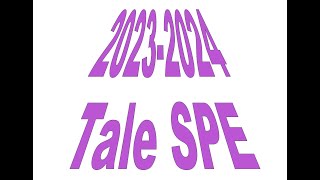 20232024  TALE SPE MATHS  COR EVAL FINALE 03 [upl. by Ynwat]