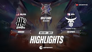 HomeBois vs T2K Esports HIGHLIGHTS WILDCARD MSC 2024  T2K VS HB ESPORTSTV [upl. by Vaenfila]