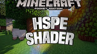 HSPE SHADER  BEST MCPE SHADERS FOR 116115114 [upl. by Hermy]