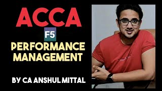 ACCA F5  Performance management  Chapter 13  Performance Measurement control complete [upl. by Fu516]