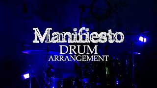 MANIFIESTO  ACTITUD MARIA MARTHA FT CONTROLMACHETE  DRUM ARRAGENMENT [upl. by Erej]