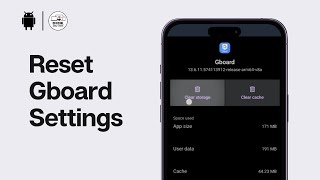 How To Reset Gboard Settings  How To Reset Keyboard on Android [upl. by Thorpe]