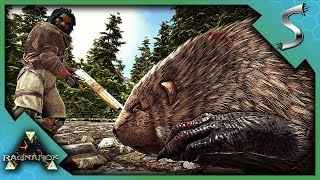 SWARMED BY BEAVERS TAMING TREK IN THE REDWOODS  Ark RAGNAROK DLC Gameplay S3E23 [upl. by Nezah]