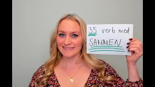 Video 770 35 verb med SAMMEN [upl. by Ellehsem]