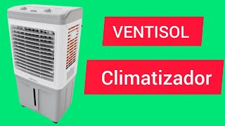 VENTISOL Climatizador CLIN60 PRO02 BRCZ 60 l 150W 220V NAC Modelo 14205 Cor cinza [upl. by Kraska]