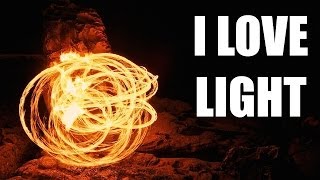 I Love light  LightPainting mini Documentary [upl. by Georas]