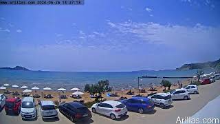 20240626 Arillas Corfu Live Webcam [upl. by Mcquillin]