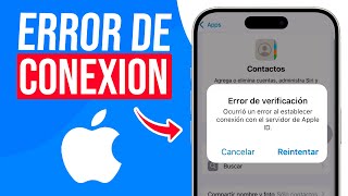 Ocurrió un ERROR al ESTABLECER CONEXION con el SERVIDOR de Apple ID SOLUCION ✅ [upl. by Ahsoem973]