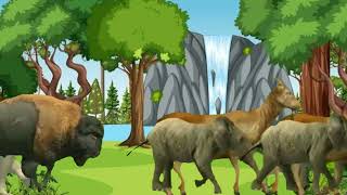 cartoon animals goat dinosaur tiger elephant leon cartoon animals goat dinosa tiger [upl. by Nnaoj]