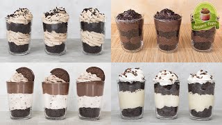 4 Brownie Dessert Cups  Super Simple Dessert Cup Ideas [upl. by Kleper167]