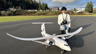 First Flight of the X66 RC Aircraft Shorter Version [upl. by Crabb]