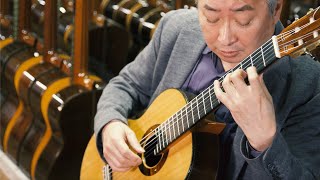 ShinIchi Fukuda plays quotCello Suite No 1quot on a 2017 Masaki Sakurai model Maestro RF SP [upl. by Narak]