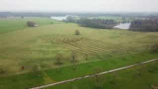 Tabley Mere Lake fly over [upl. by Odnala224]