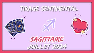 ❤️ SAGITTAIRE  JUILLET 2024  😇 Votre sagesse vous mènera à la délivrance et au bonheur 🥰 [upl. by Remoh199]