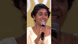 Malayalam Actress Nimisha Sajayans awardwinning speech  ytshorts siima2023 [upl. by Nalyt]