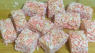 Rice Crispy Treats recipe in Tamil  Marshmallow recipe  How to make rice krispies Treats [upl. by Asta]