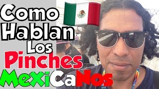 Como Hablan Los Pinches Mexicanos [upl. by Kcirdes237]