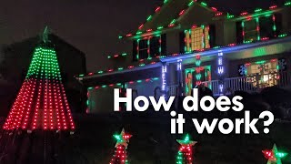 How does a holiday light show work [upl. by Lucais]