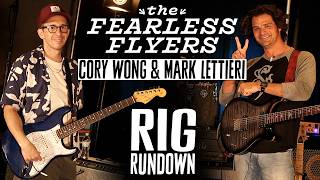 The Fearless Flyers Cory Wong amp Mark Lettieri Rig Rundown Guitar Gear Tour [upl. by Pendergast107]