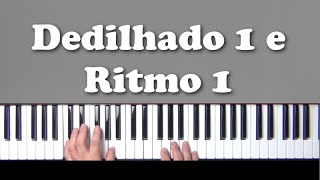 Teclado Aula 4  Dedilhado 1 e Condução Rítmica 1 [upl. by Fiester326]