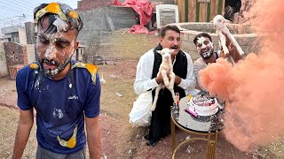 Baby Goats Or Turab ki Birthday Day Abu K sath celebrate Ki😍🎉🥳 [upl. by Childs]