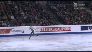 Campionati europei pattinaggio su Ghiaccio 2012 programma libero di Carolina Kostnermpg [upl. by Farrow]