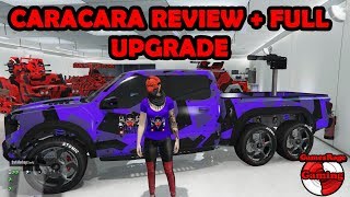 GTA5  CARACARA Review  Full Upgrade 143 [upl. by Aicirtal90]