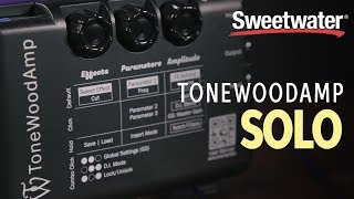 ToneWood Amp SOLO Acousticelectric Guitar Effects Demo [upl. by Toby798]