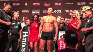 GGG vs Canelo 2 Dramatic Weigh In Both Look In Top Shape Ready To Erupt In Ring [upl. by Draillih]