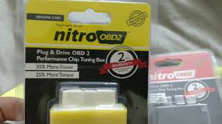 quotUnboxingquot Nitro OBD2 quotPerformance Chip Tuning Boxquot for PetrolGasoline or quotBenzinequot cars [upl. by Eynobe408]