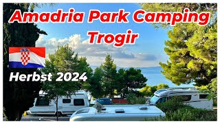 Kroatien Teil 2 der mega Campingplatz Amadria bei Trogir [upl. by Dacey]